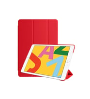 Apple iPad Pro 10.5 (7.Nesil) Uyumlu Zore Smart Cover Standlı 1-1 Kılıf (Kırmızı)
