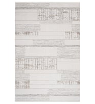 Makine Kaymaz Yıkanabilir Bej Eskitme Triko Salon Halısı Mutfak Halısı Koridor Halısı Yolluk Beige