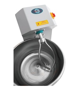 Bosfor 25 kg Hamur Yoğurma Makinesi 380V (Gri)
