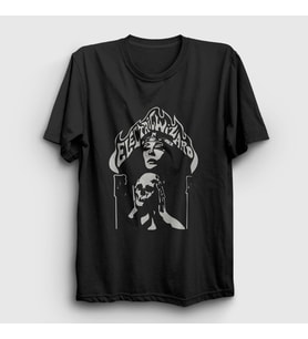 Presmono Unisex Siyah Poster Electric Wizard T-Shirt