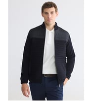 LCWAIKIKI Classic Lacivert Regular Fit Dik Yaka Erkek Triko Hırka
