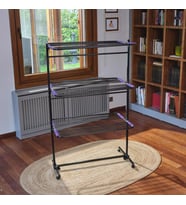 Kanat Triplex Üç Katlı Katlanabilir Çamaşır Kurutmalık Askı