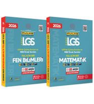 2026 8.Sınıf Full LGS Altın Seri (FULAS) MEB Çıkmış Modüler Soru Bankası Seti Çözümlü SAYISAL SET