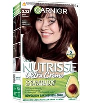 Garnier Nutrisse Yoğun Besleyici Kalıcı Krem Saç Boyası 3.23 Koyu Kestane