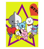 Bt21 Bebek Seti Tablo Ahşap Poster Dekoratif Kod3694