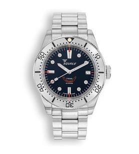Squale 1545 Steel Black Bracelet 1545Ssbk.Ac Otomatik Erkek Kol Saati