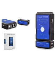 Kablo Test Cihazı RJ11 RJ45 RJ12 USB Siyah HDX6512