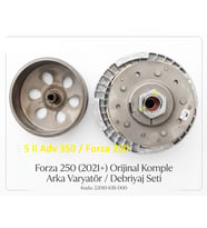 Honda Forza 250 /ADV 350 Performans Odaklı OEM 5 Li Arka Varyatör Debriyaj Seti 2021-26 Arasmto