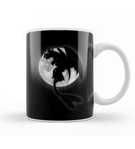 Moonlight Dragon-1 Kupa Bardak Porselen