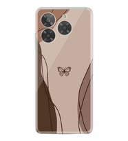 Era 30 Kılıf HD Resim Baskılı Kahve Kelebek StKd -038