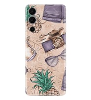 Tecno Pova Neo 2 Kılıf Resimli Desenli Baskılı Silikon Ananas Camera Glass 1357