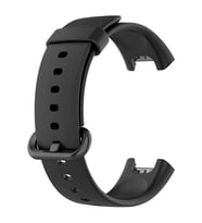 Microsonic Xiaomi Mi Watch Lite Kordon, Silicone Sport Band Siyah