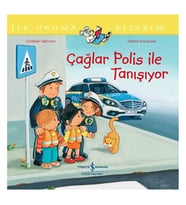 Çağlar Polis İle Tanışıyor İlk Okuma Kitabım İş Bankası Kültür Yayınları