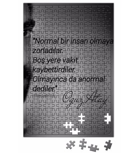 Oğuz Atay Söz Puzzle 240 Parça Yapboz