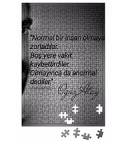 Oğuz Atay Söz Puzzle 240 Parça Yapboz