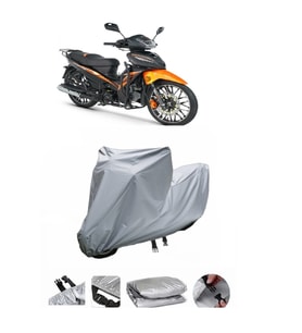 Rks Sniper 50 Pro X  Gri Motosiklet Brandası ARKA ÇANTA UYUMLU DEĞİLDİR