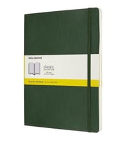 Moleskine Yumuşak Kapak Defter Mersin Yeşili (Kareli - 19x25) - 0073