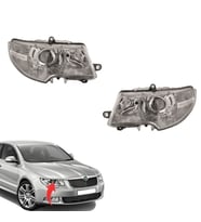 Skoda Super B Sağ-Sol Set Far Lambası 2007-2012