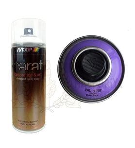 Motip Carat Akrilik Sprey Boya MOR PARLAK 400 ml - RAL4005