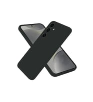 Samsung Galaxy S25 Plus Kılıf Nano İçi Kadife Silikon - Siyah