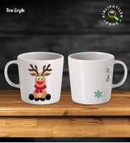 KirliPatiler Taş Kupa Fincan Üzeri Yeni Yıl Noel Baskılı (Model 11)