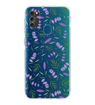 PrintiFy Samsung Galaxy M21 ile Uyumlu Water Color 3  Kamera Korumalı Şeffaf  Kılıf