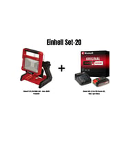 Einhell Set-20(Einhell TE-CL 18/2000 LiAC - Solo, Akülü Projektör+18V 2,5 Ah Akü & Şarj Cihazı)