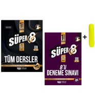 Nitelik 8. Sınıf LGS 1. Dönem 8 'li Deneme Sınavı Soru Bankası Seti Yeni