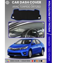 TOYOTA COROLLA E170 (2013-2019) Torpido Örtüsü Ön Göğüs Koruma Araca Özel Çatlamayı Önler Kaymaz