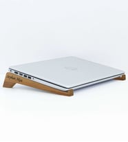 BK Gift Kişiye Özel Taşınabilir Ahşap Notebook Laptop Standı