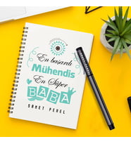 Mimar Babaya Hediye Defter ve Kalem