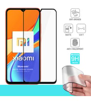 Microsonic Xiaomi Redmi 10A Seramik Matte Flexible Ekran Koruyucu Siyah