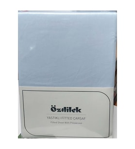 Özdilek Colourist Fitted Lastikli Tek Kişilik Çarşaf Seti (100x200)-Marina