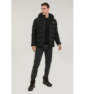 Lumberjack ML NOLAN COAT 2SN22 4PR 101813412 Erkek Mont Siyah S-XXL