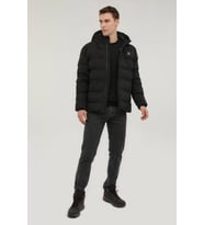 Lumberjack ML NOLAN COAT 2SN22 4PR 101813412 Erkek Mont Siyah S-XXL