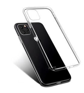 iPhone 11 Pro Kılıf Ultra İnce Silikon Kılıf 0.2 mm (Renksiz)
