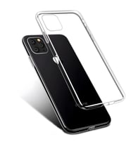 iPhone 11 Pro Kılıf Ultra İnce Silikon Kılıf 0.2 mm (Renksiz)