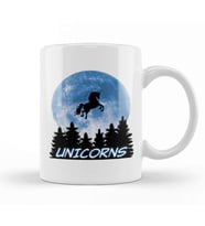 Unicorn Moon Sparkle Kupa Bardak Porselen