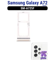 Samsung Galaxy A72 Sim Kart Tepsisi Çekmecesi Aparatı SM-A725F Uyumlu