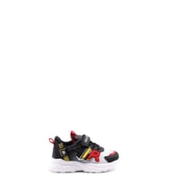 Unisex Çocuk Sneaker Ayakkabı 615XCA080 (Siyah-Kırmızı)