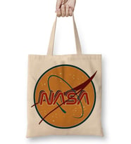 NASA 70s RETRO Bez Çanta Uzun Saplı
