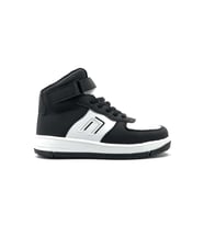 Cool Pekin Uzun Siyah-Beyaz Unisex Çocuk Spor Ayakkabı (Siyah - Beyaz)