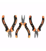 3 Lü Mini Pense Seti Yan Keski Kargaburun Elektrikci Seti Hobi Profesional Kullanım