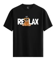 Chill Bear - %100 Pamuklu Erkek Siyah Tişört - Premium Quality (Beyaz)