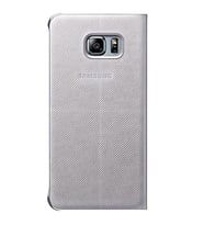 Galaxy S6 Edge Plus ile Uyumlu Kılıf S View Cover EF-CG928PSEGTR Gümüş