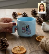 Kişiye Özel Karikatürlü Doğum Günü Hediyesi T Pastel Kupa Doğum Günü Hediyesi