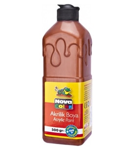 Nova Color Akrilik Boya 500Gr Bakır