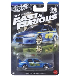 Hot Wheels - Fast & Furious Lancer Evolution VII (1/64) Graphic Remix 2/5 2025 Case