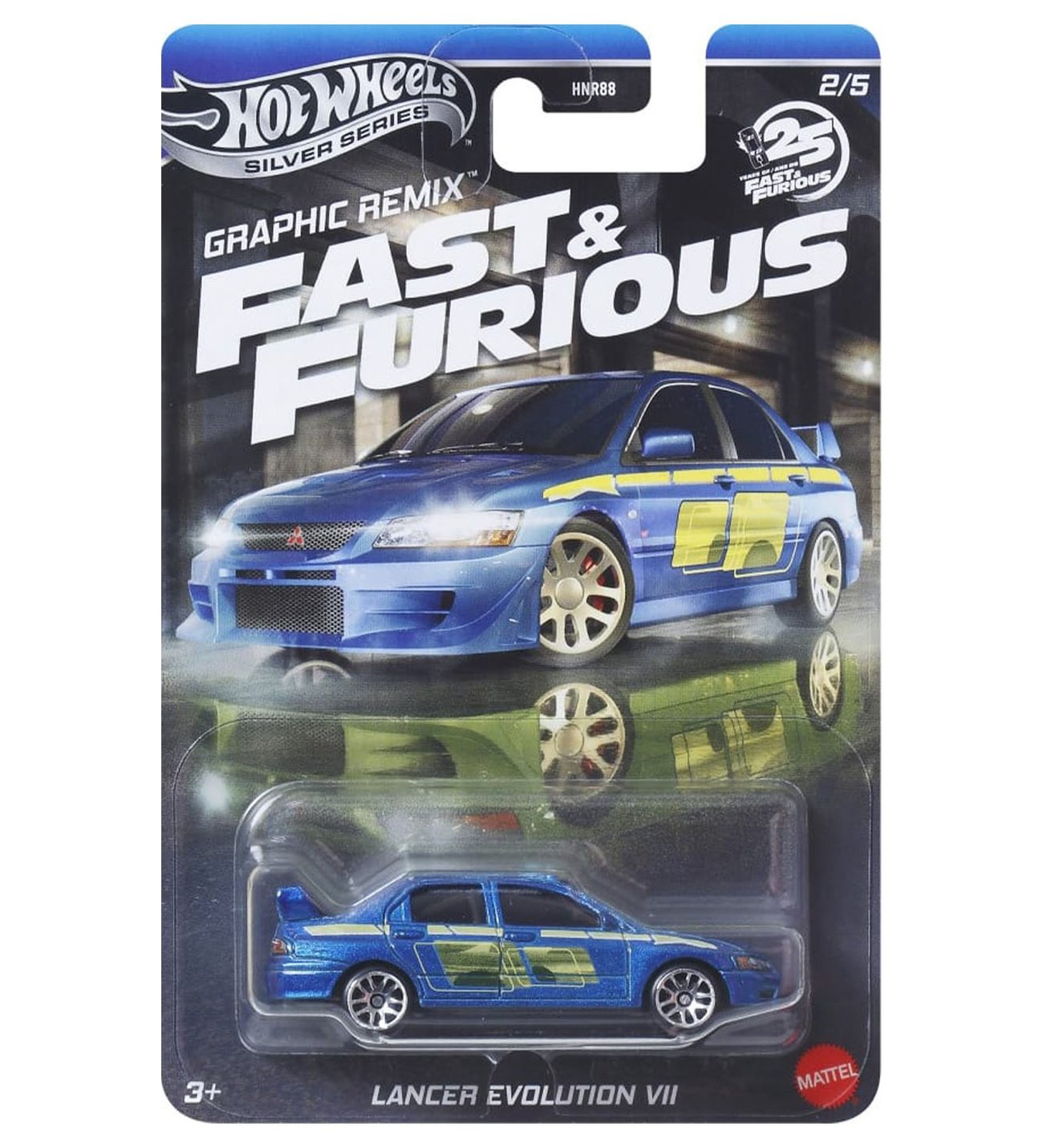 Hot Wheels - Fast & Furious Lance Evolution VII (1/64) Graphic