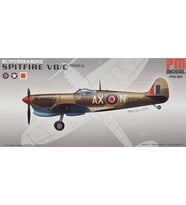 Supermarine Spitfire VB/C Savaş Uçağı Pm Model Demonte Plastik Maketi